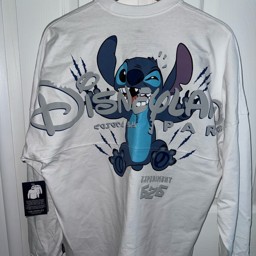 Nwt Disneyland Paris Stitch Spirit Jersey